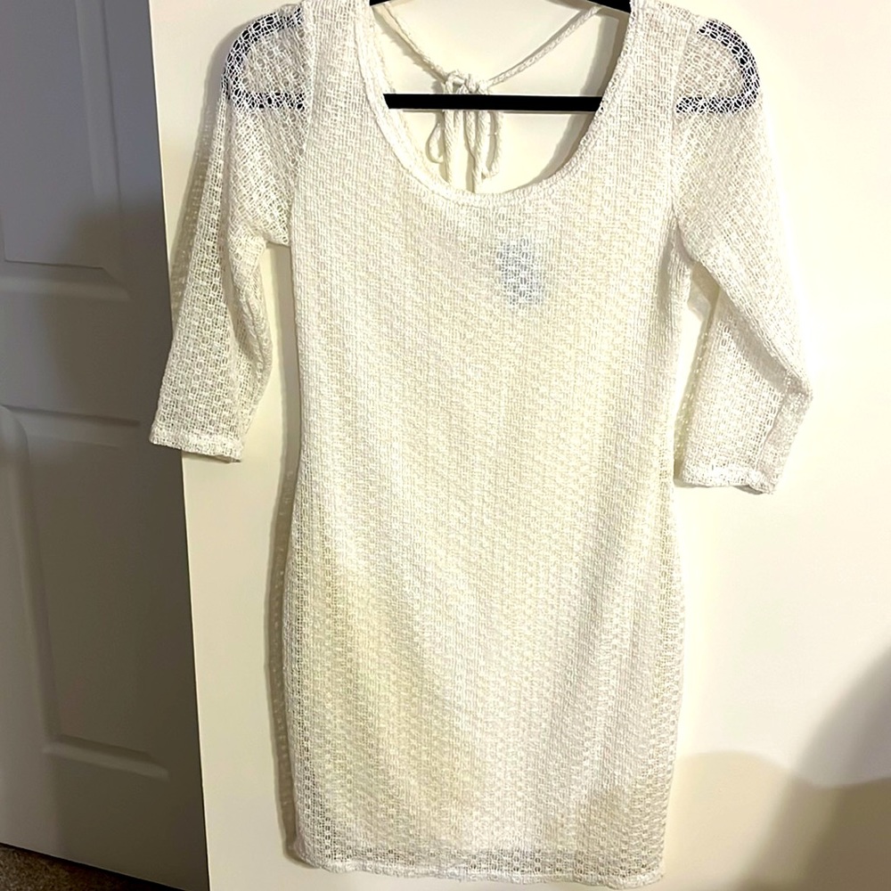 White summer dress